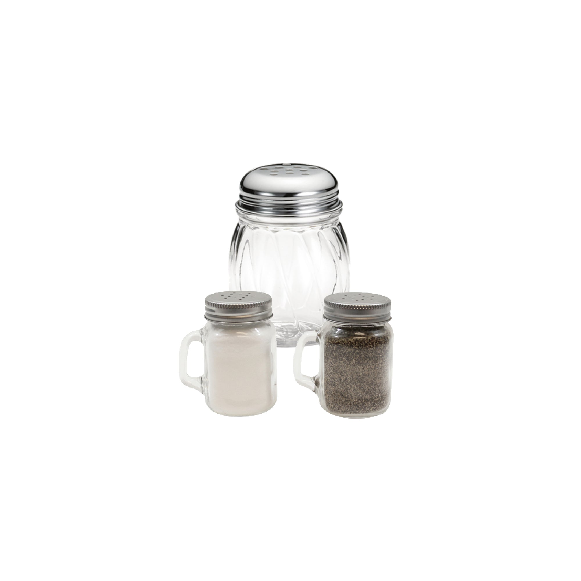 Clear Seasoning Boxes , Acrylic Spice Shakers Jars Pots Cruet Condiment  Bottles Barbecue Storage Containers With Spoon & Lid Tray For Salt Pepper  Suga