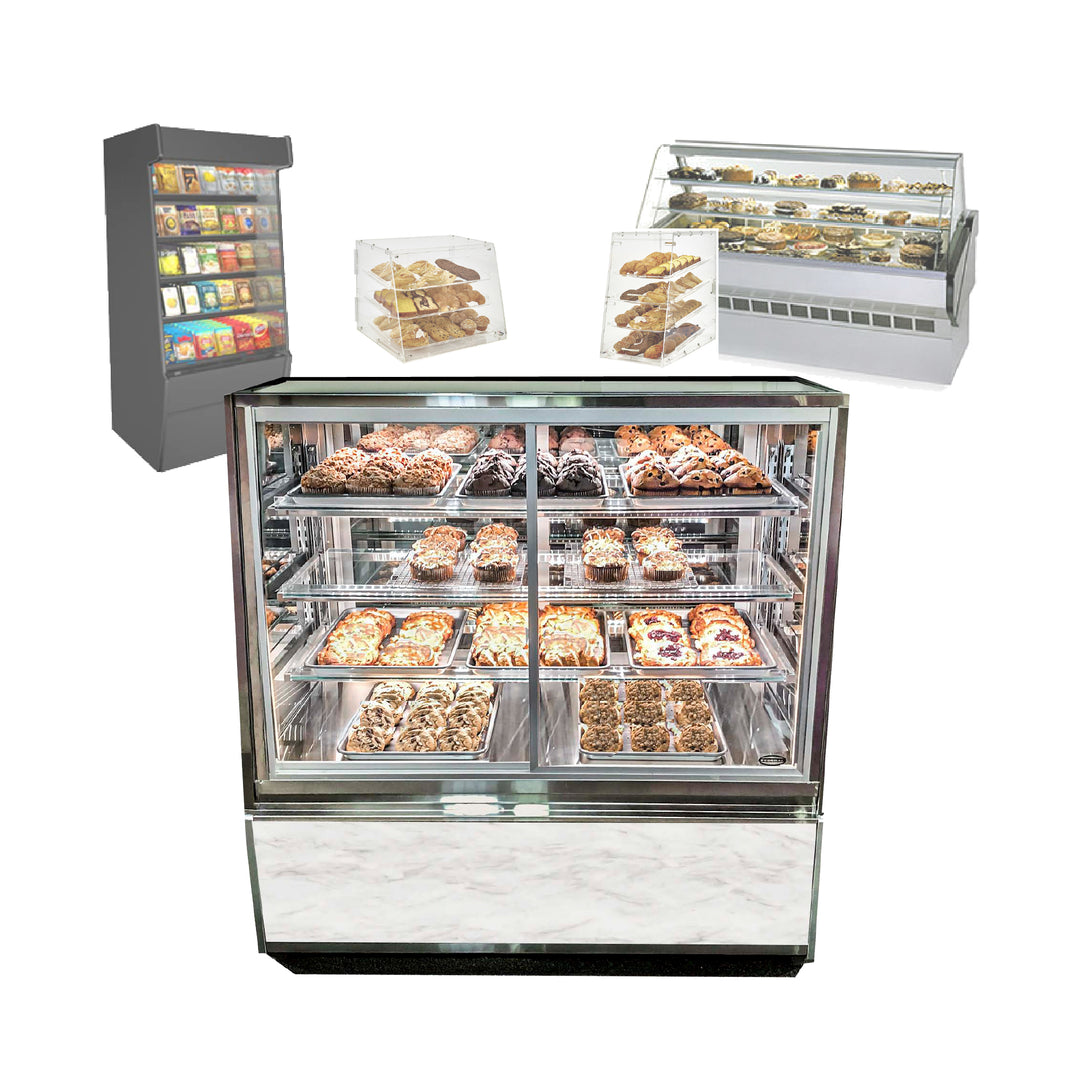 Non-Refrigerated & Dry Bakery Display Cases