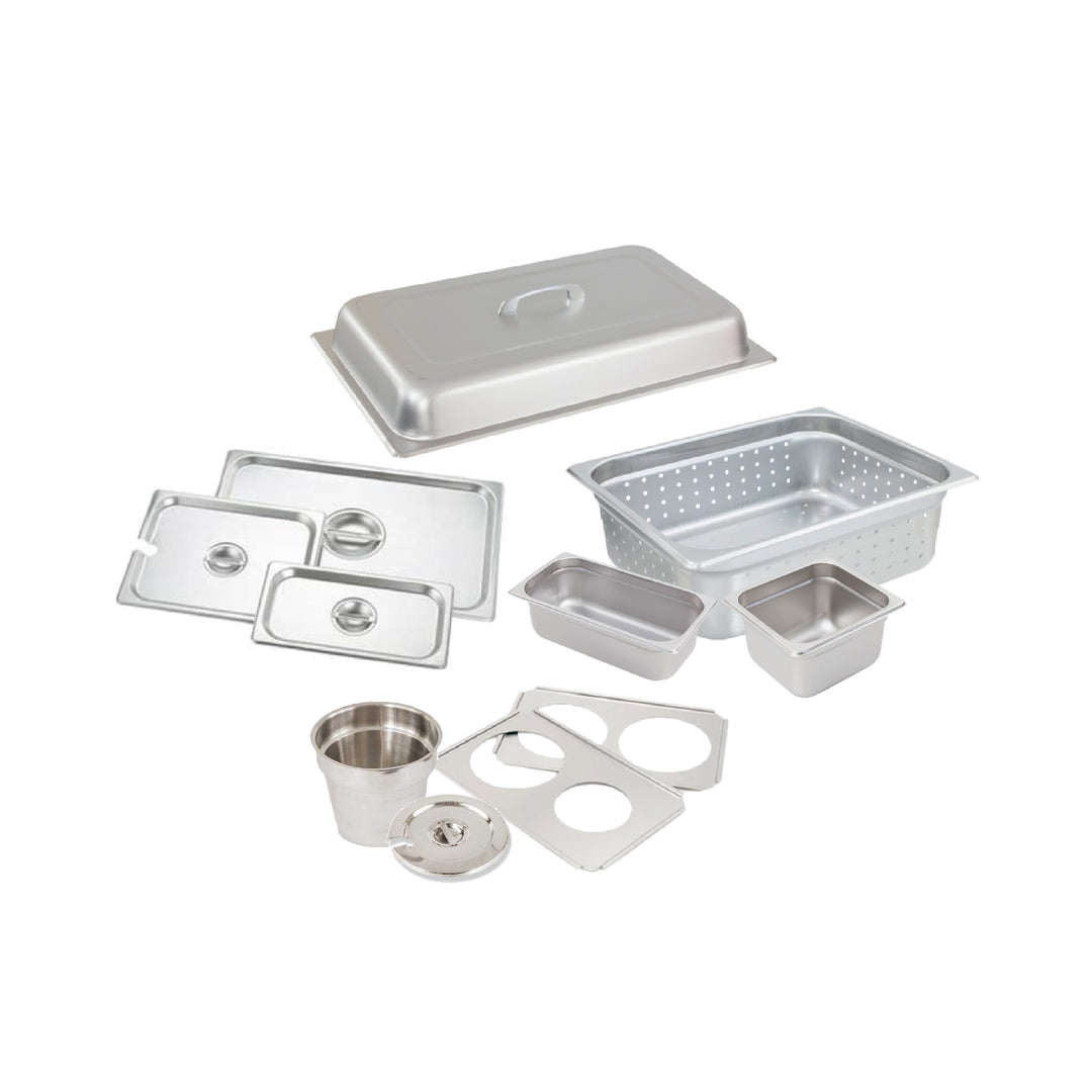 Stainless Steel Steam Tables, Buffet Pans, & Hotel Pans