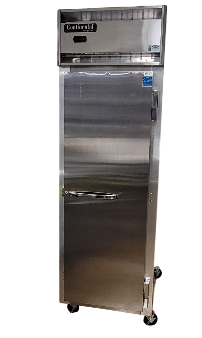 20 cu. ft. Stainless Steel Reach-In Refrigerator - Demo Unit (Continental Refrigerator 1RN)