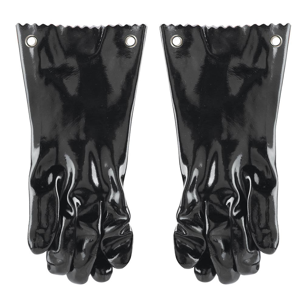 Insulated Rubber Barbecue Grill Gloves (Chef Master Mr. Bar-B-Q 40111Y)