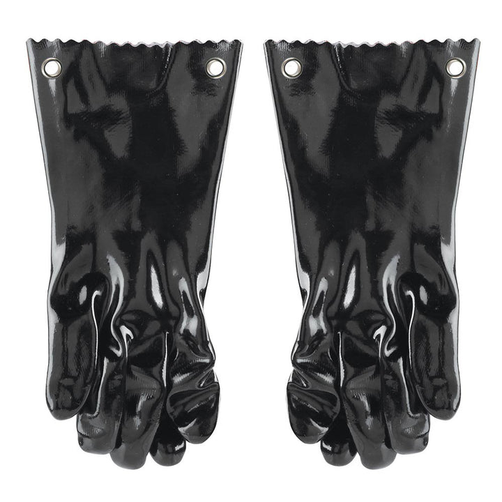 Insulated Rubber Barbecue Grill Gloves (Chef Master Mr. Bar-B-Q 40111Y)