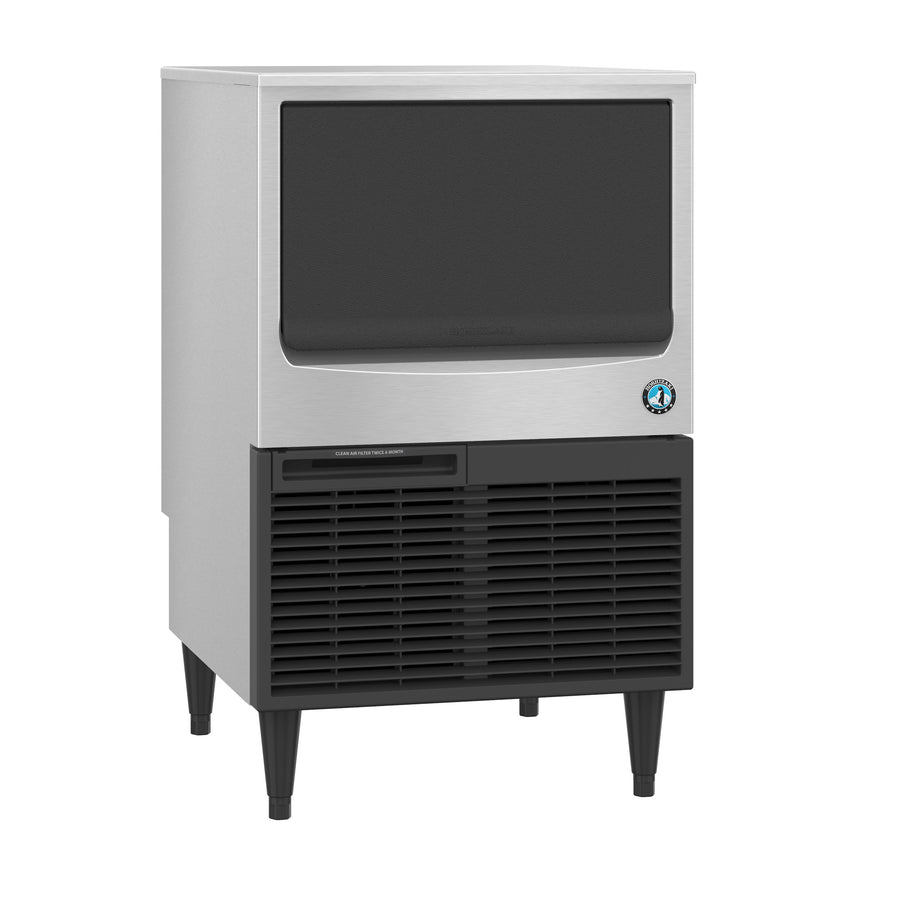 125 Lb. Capacity Undercounter Ice Machine - Hoshizaki KM-161BAJ – with Built-in 53 Lb. Ice Storage Bin - 23-3/4” Wide Air-Cooled Crescent Style Cube – 115V, 1-Phase