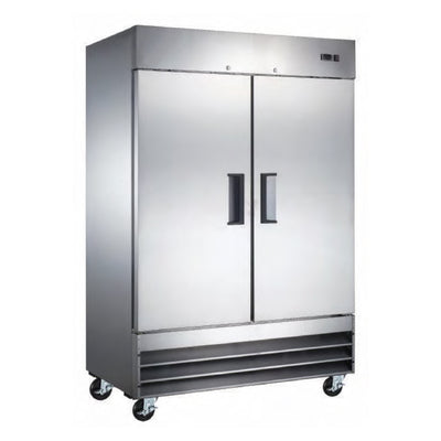 54" Solid Door Reach-In Refrigerator (Valyr VALRF-2D)