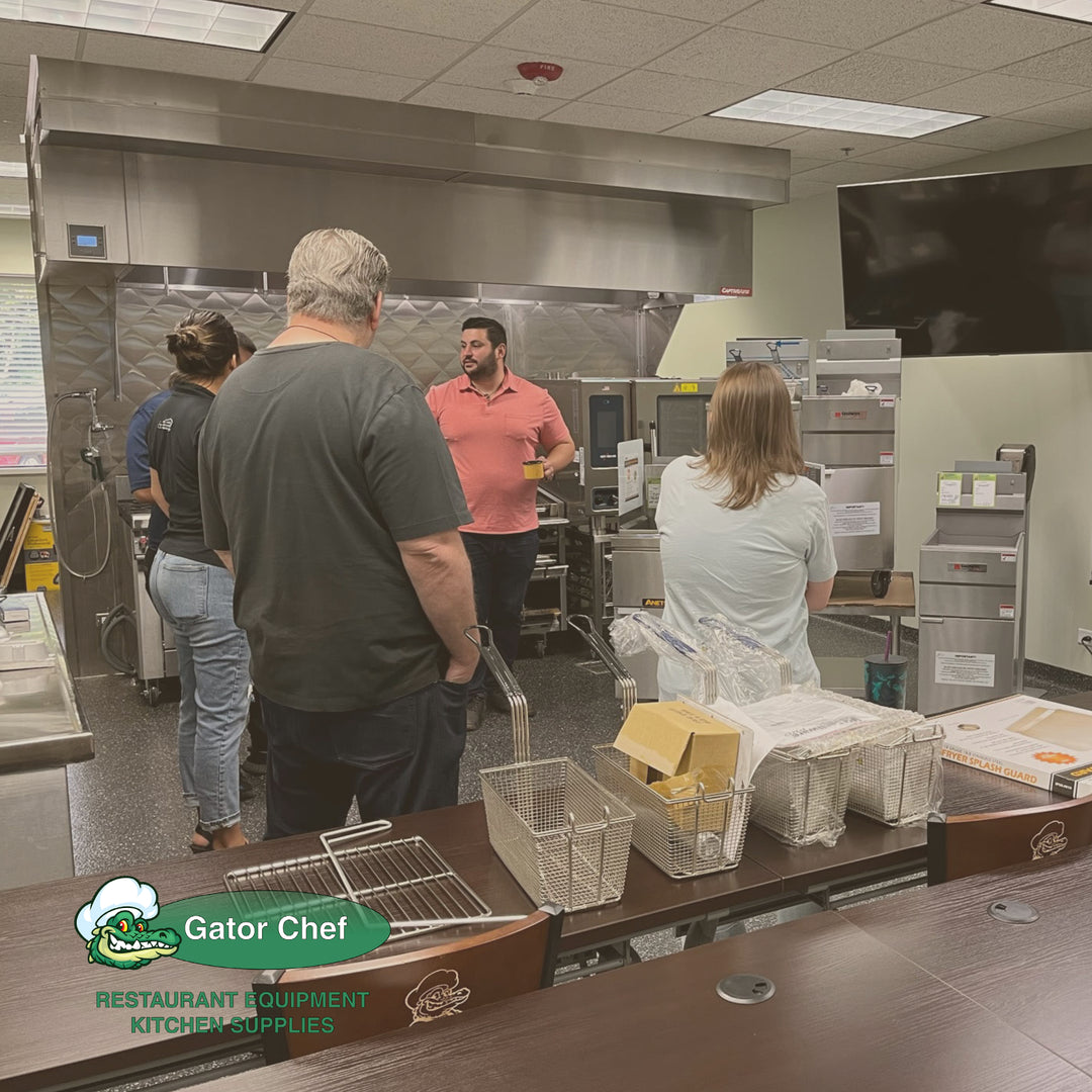 Hands on expereince and product knowledge in our Commercial Test Kitchen