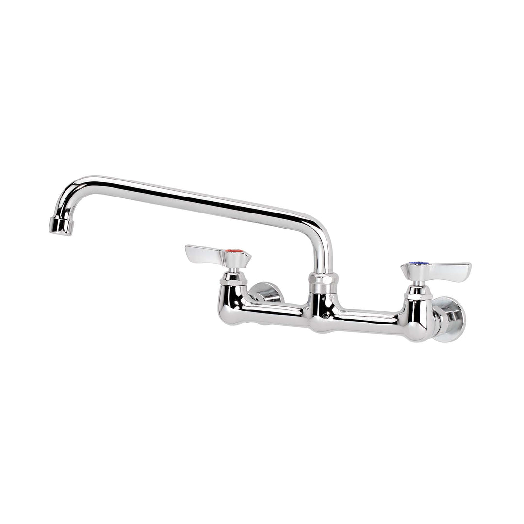 Krowne Standard Series 10" Commercial Wall Mounted Swing-Neck Faucet (Krowne Metal 12-810L)