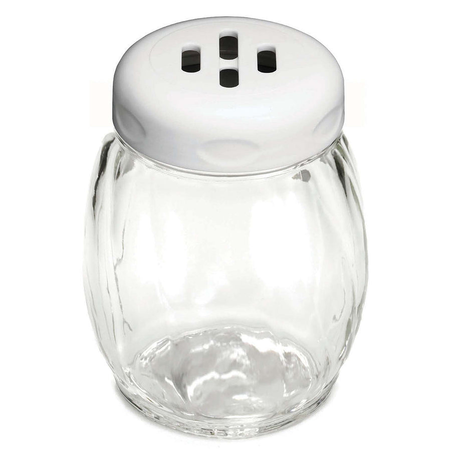 TableCraft 6-Oz. Cheese Shaker with White Top (TableCraft 260SLWH)