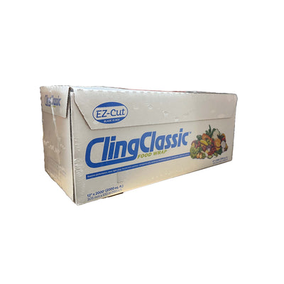 12" x 2000' ClingClassic Commercial Grade Plastic Food Wrap (Berry Global/AEP Industries 30550200)