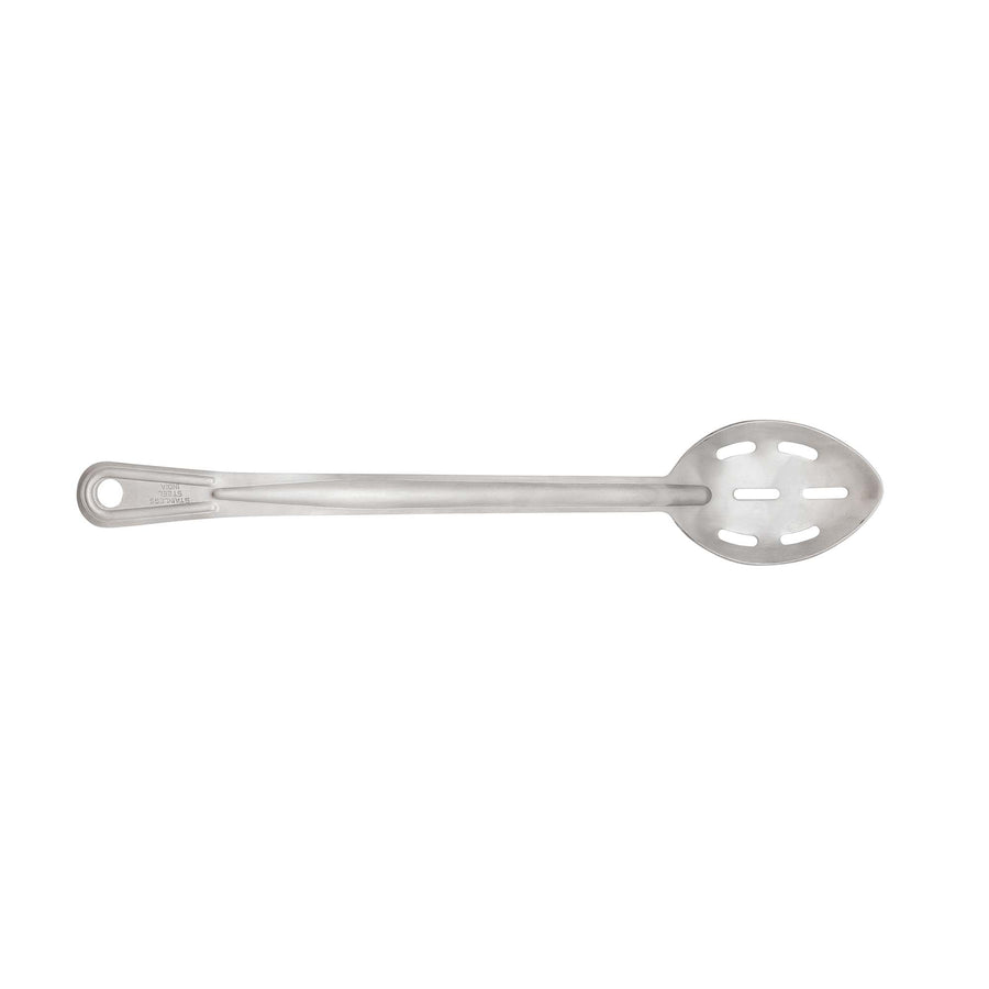 Renaissance 15" Curved Stainless Steel Perforated Basting Spoon (Browne USA 4776)