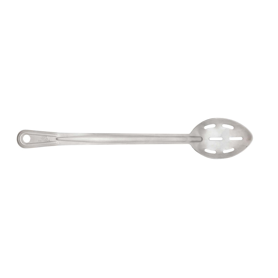 Renaissance 15" Curved Stainless Steel Slotted Basting Spoon (Browne USA 4777)