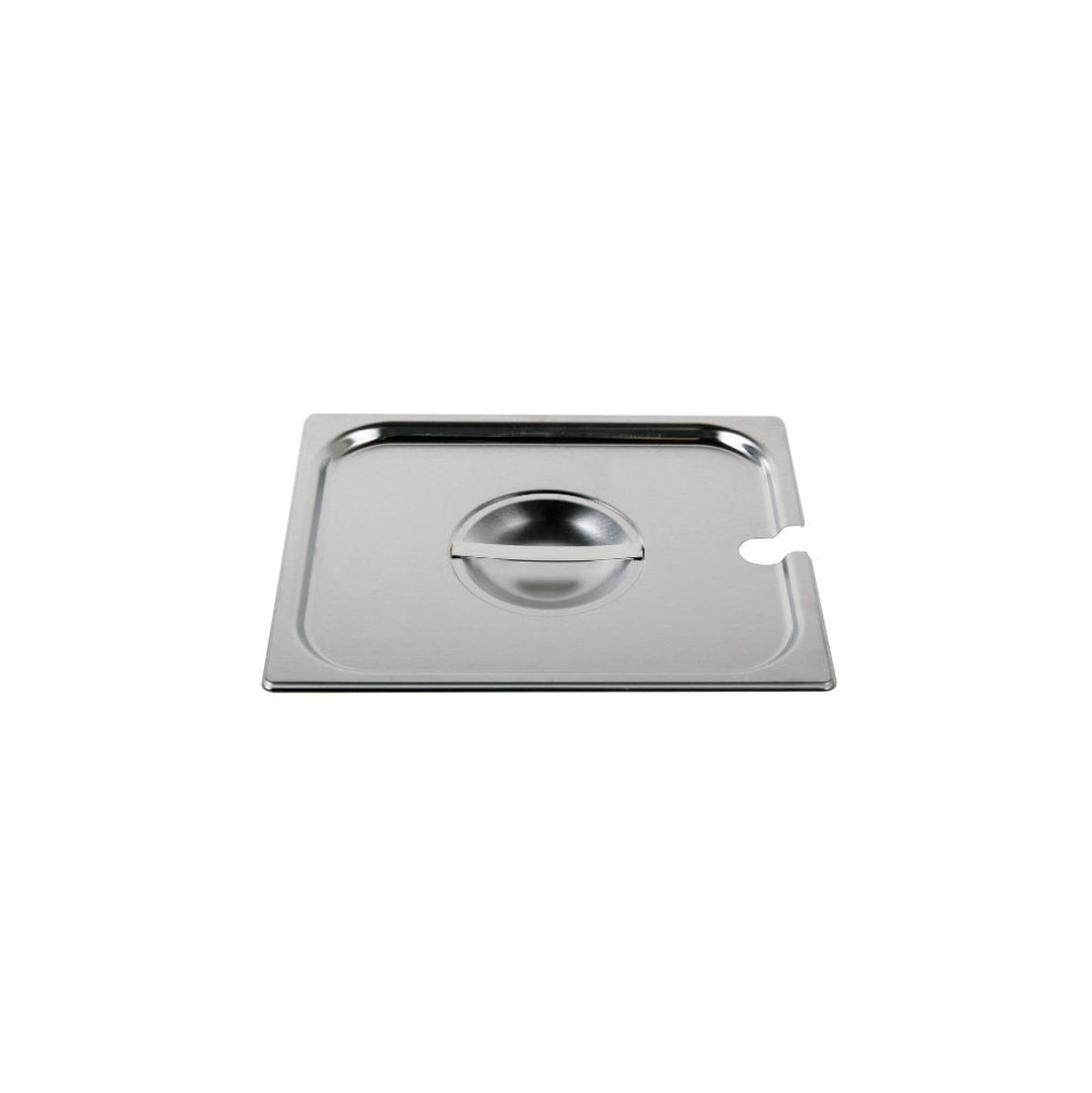 Half Size Steam Table Pan Notched Cover (Crestware 5120S)