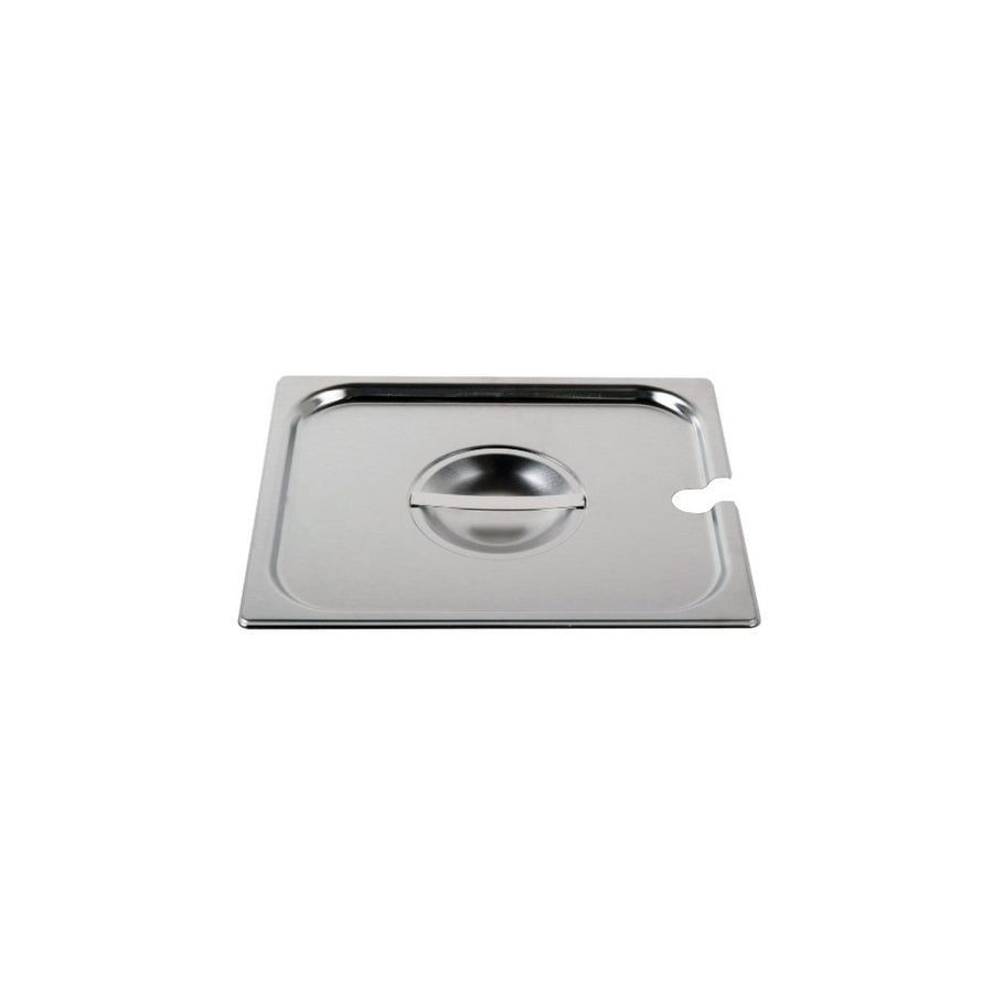 Half Size Steam Table Pan Notched Cover (Crestware 5120S)