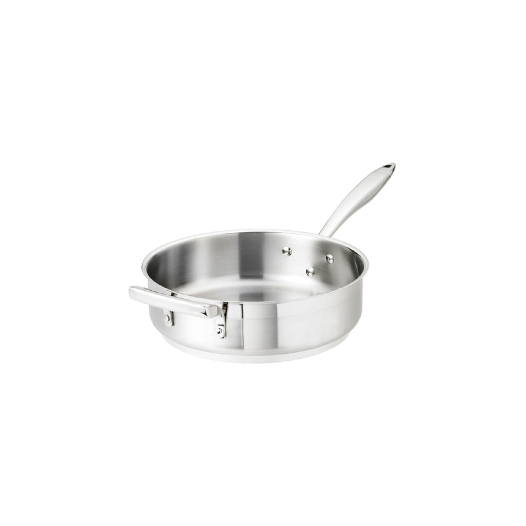 3 Quart, 9-1/2" dia. x 3"H, Stainless Steel Pan (Browne 5724181)