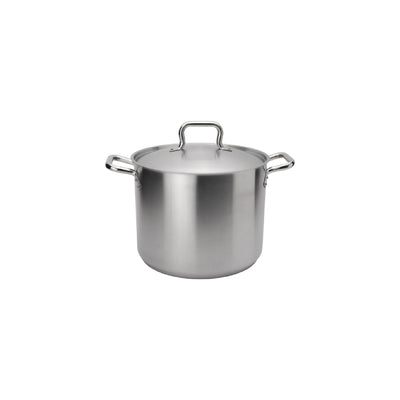 20 Quart Stainless Steel Stock Pot with Cover (Browne 5733920)