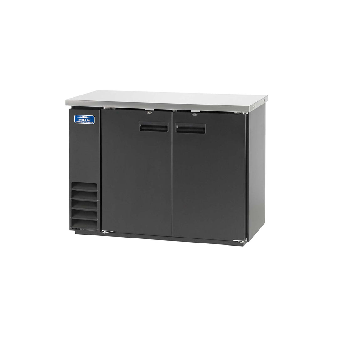 Arctic Air Black Two-Door Back Bar Refrigerator (Arctic Air ABB48)