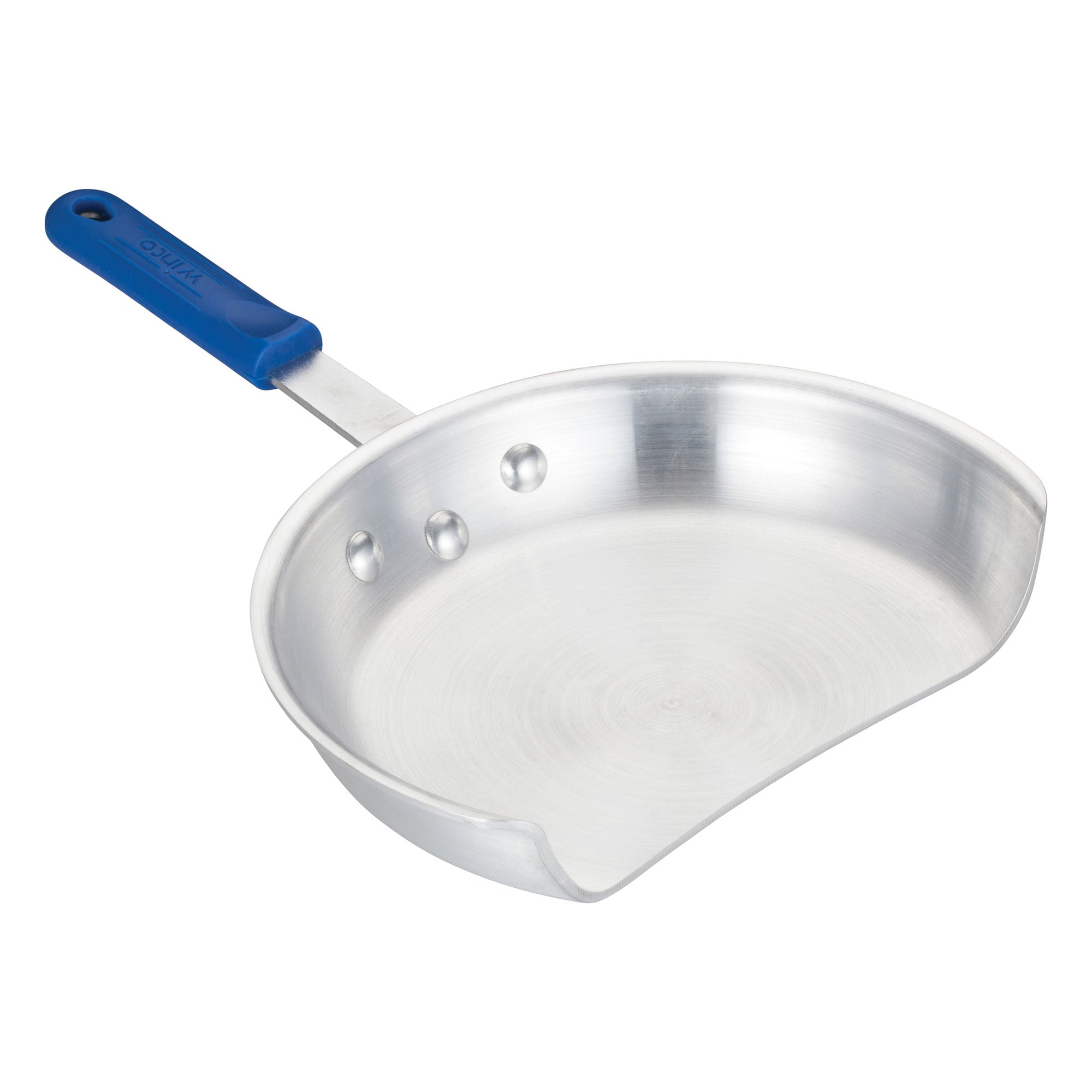 Winco AXST-3, 3-Quart Aluminum Saute Pan, 9-Inch Handle