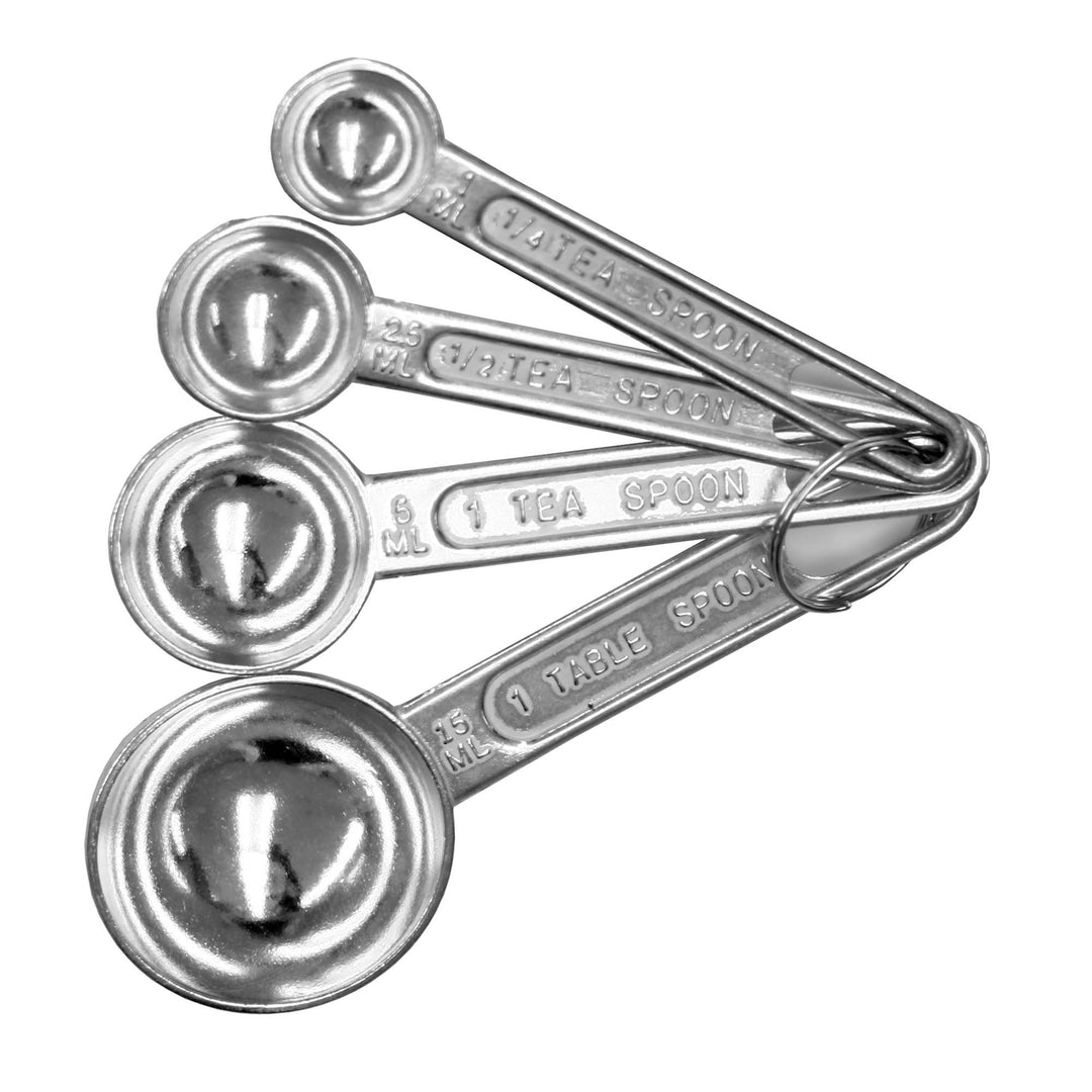 Thunder Group Aluminum Measuring Spoon Set (Thunder Group ALMC001)