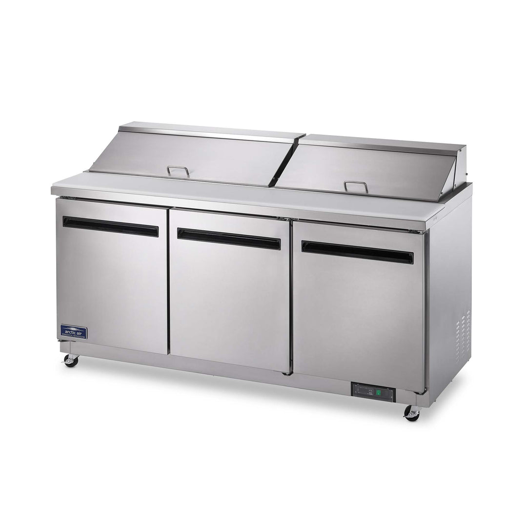 Arctic Air Megatop 3-Door 72" Wide Food Prep Table