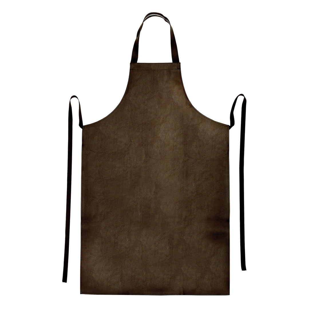 Winco Brown Heavyweight Vinyl Dishwashing Apron (Winco BAW-2740BN)