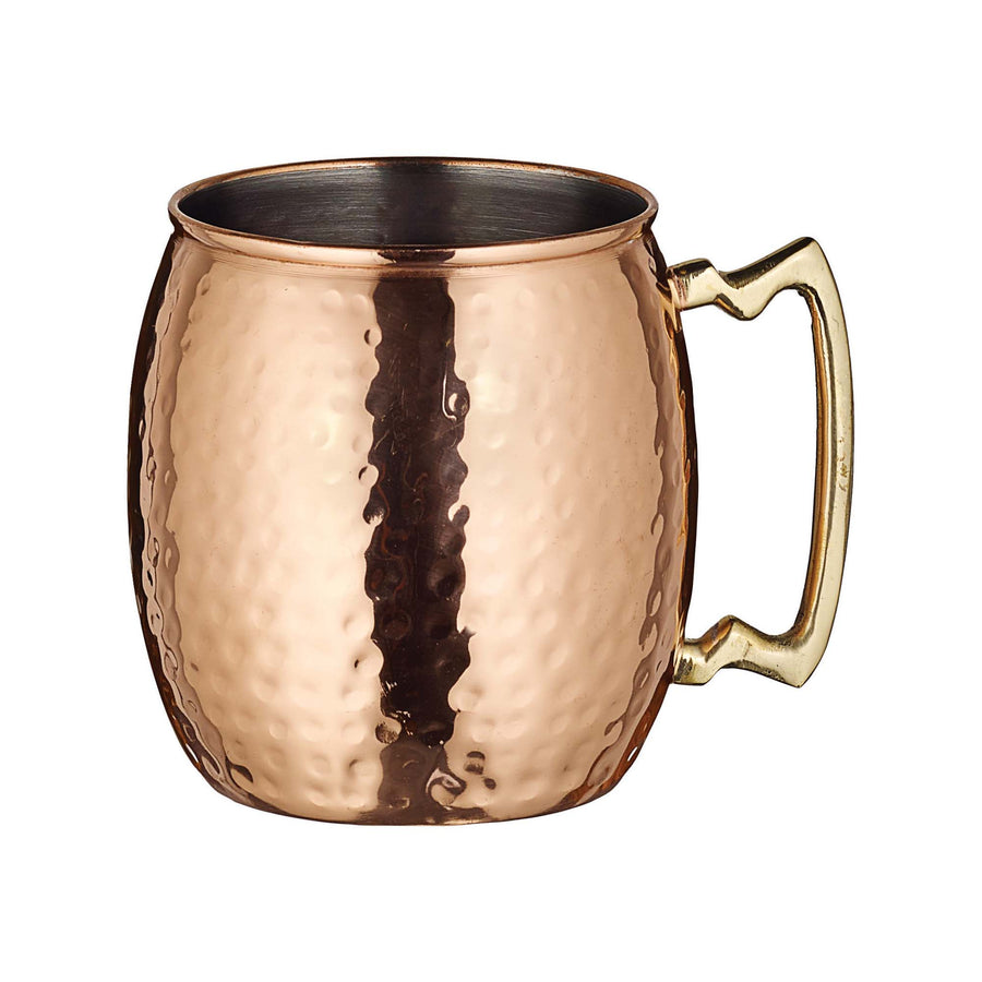 Winco 20-Oz. Hammered Copper Moscow Mule Mug (Winco CMM-20H)