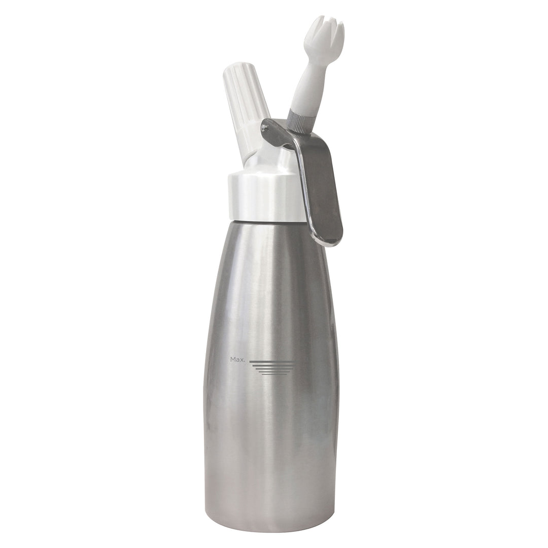 Winco 1/2-Liter Aluminum Whipped Cream Dispenser (Winco CW-A05)