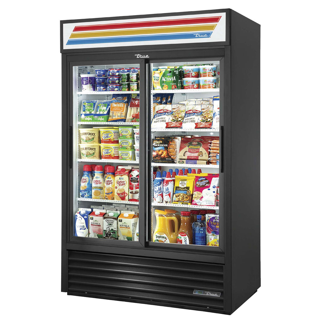 Sliding Glass Two-Door Merchandiser True MfgGDM-45-HC-LD