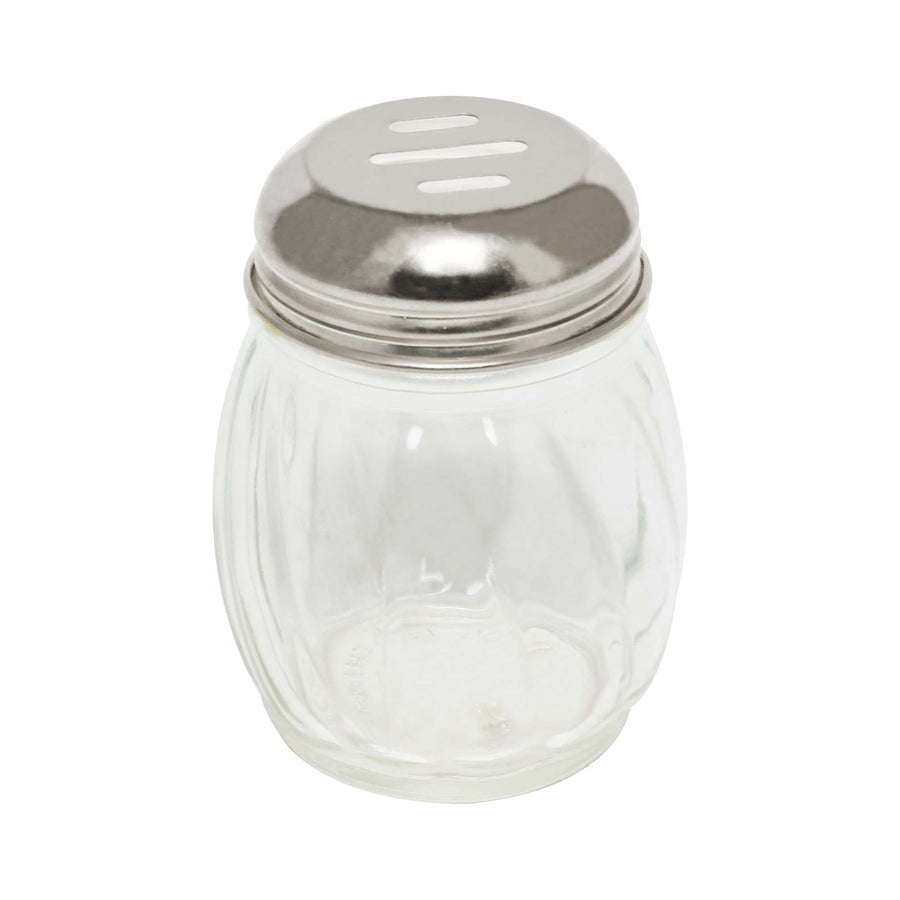 Thunder Group 6 Oz. Glass Swirl Cheese Shaker (Thunder Group GLTWCS006)
