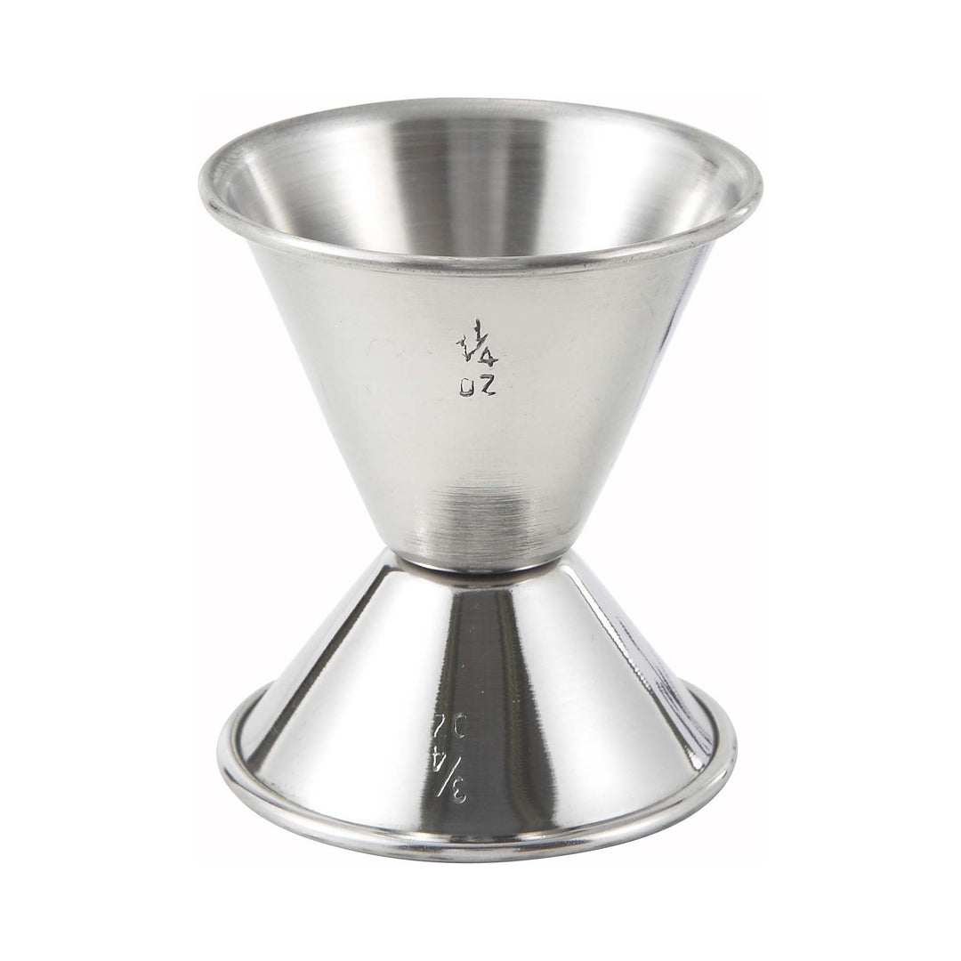 Winco 3/4 Oz. and 1-1/4 Oz. Double Jigger (Winco J-2)