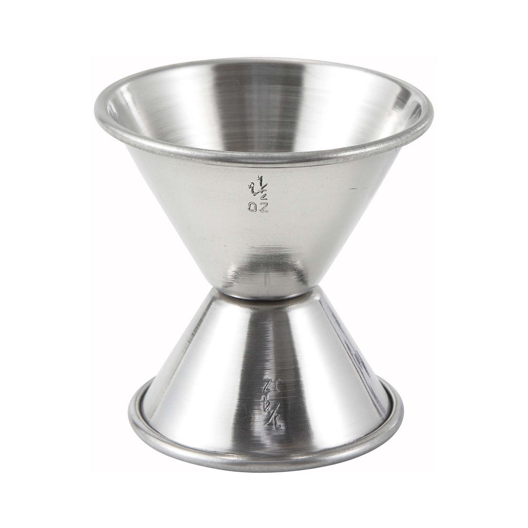 Winco 3/4 Oz. and 1-1/2 Oz. Double Jigger (Winco J-3)
