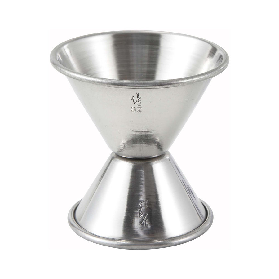 Winco 3/4 Oz. and 1-1/2 Oz. Double Jigger (Winco J-3)