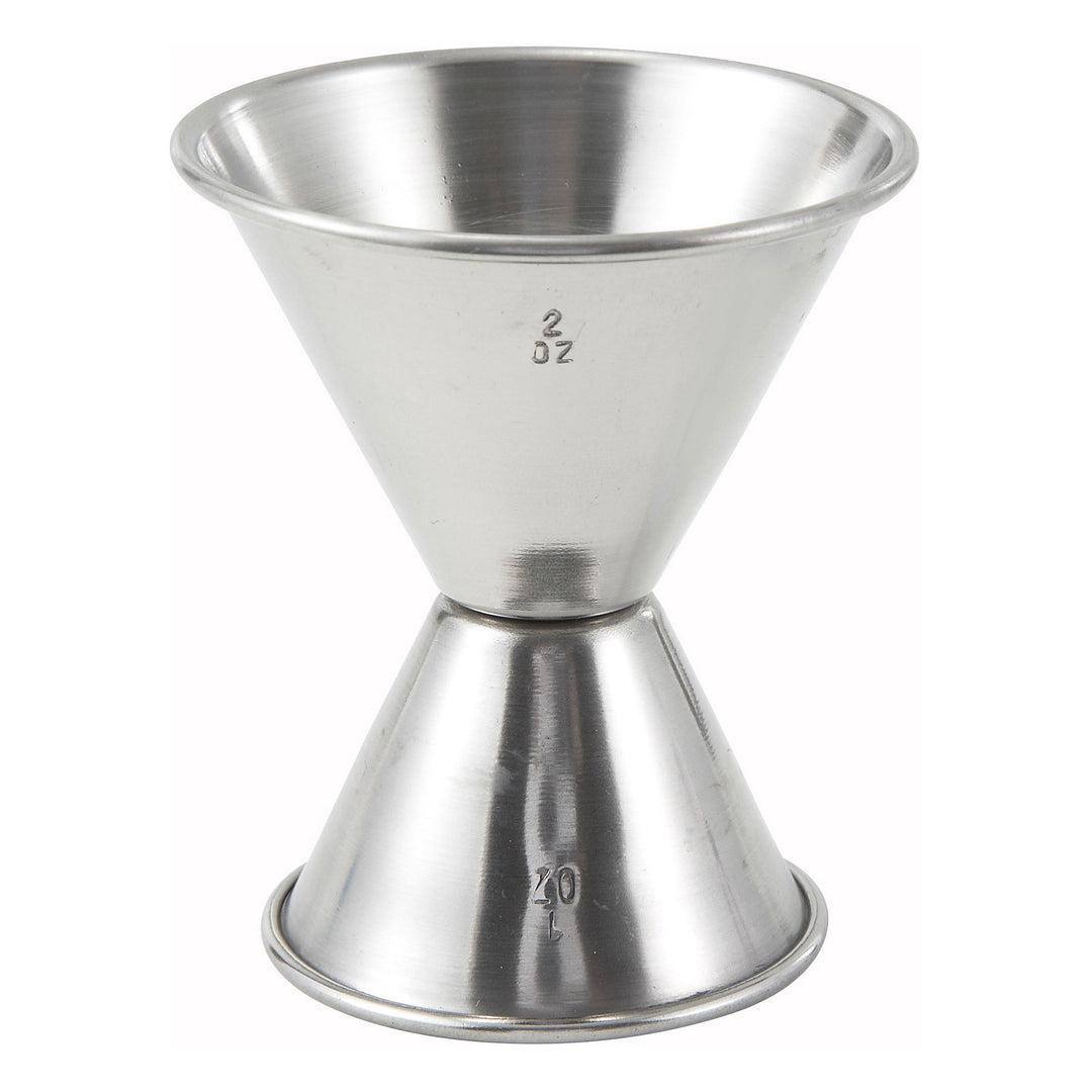 Winco 1 Oz. and 2 Oz. Classic Double Jigger (Winco J-5)