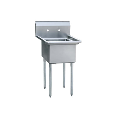 MixRite 18” Single-Compartment Stainless Steel Sink (Atosa MRSA-1-N)
