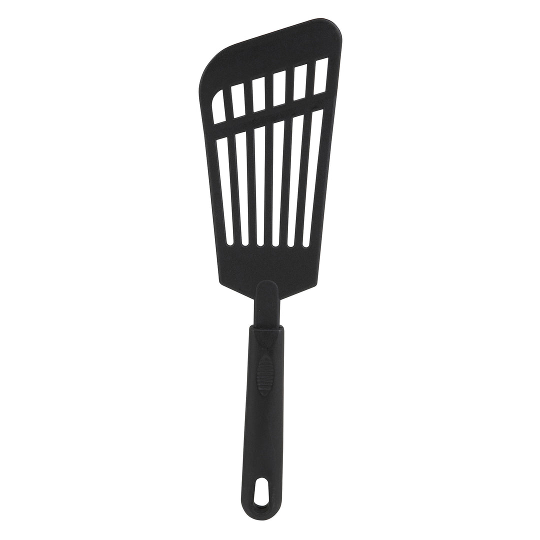 Winco 12" Black Nylon Fish Spatula (Winco NC-RS)