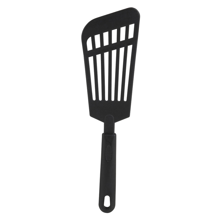 Winco 12" Black Nylon Fish Spatula (Winco NC-RS)