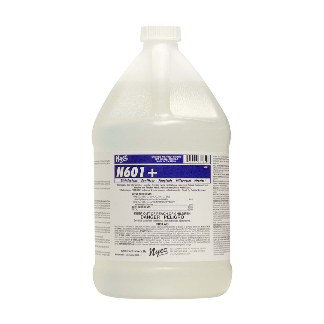 Nyco 601+ Foodservice Sanitizer Solution (Nyco Products NL611)