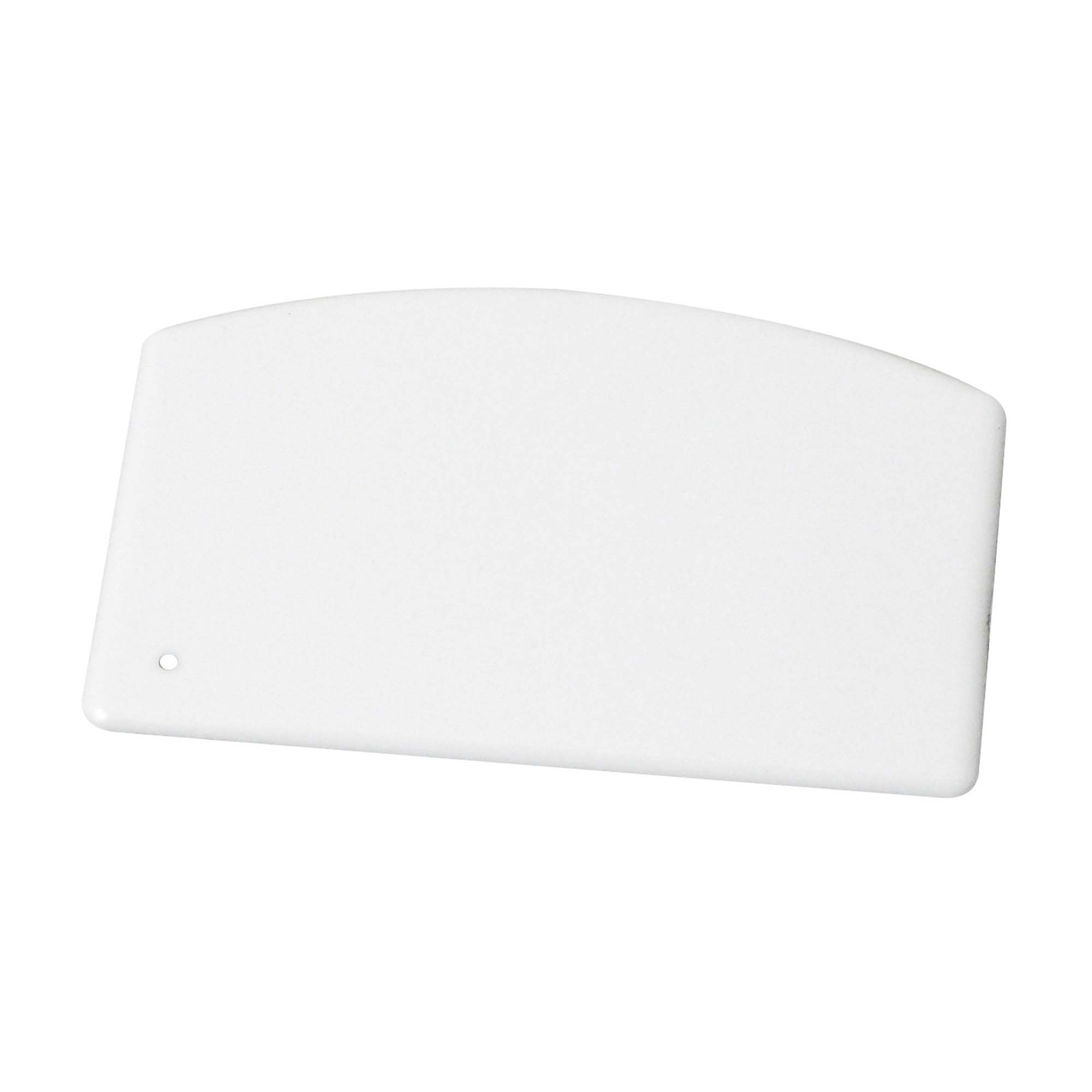 WebstaurantStore 5 1/2 x 3 3/4 Straight Edge Plastic Bowl Scraper