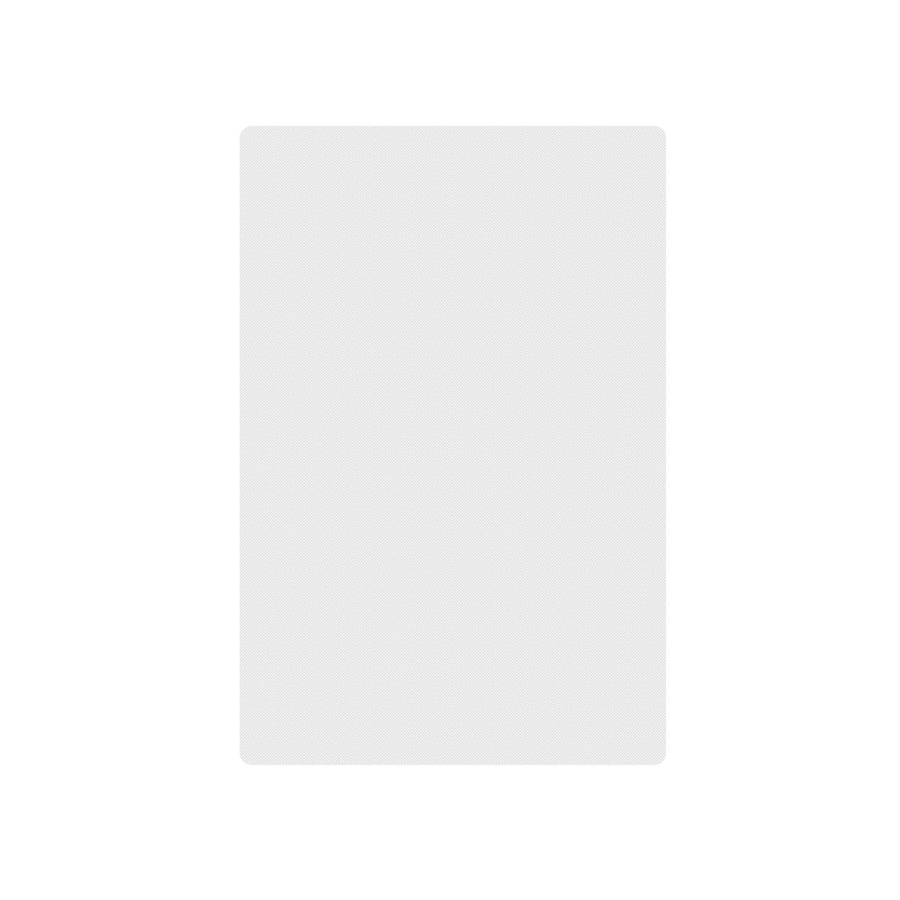 Thunder Group 12” x 18” White Plastic Cutting Board (Thunder Group PLCB181205WH)