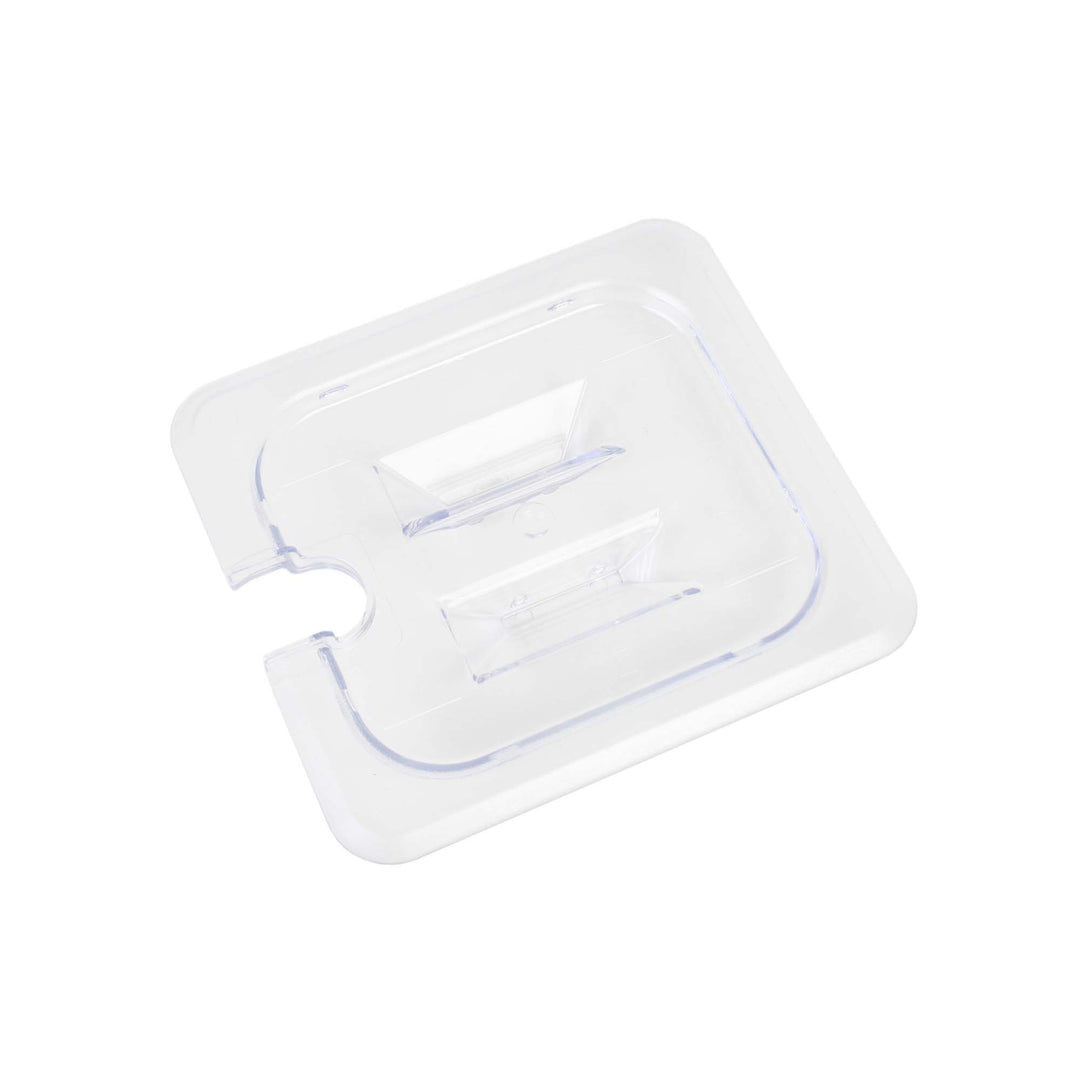 Thunder Group Clear 1/6 Size Slotted Food Pan Lid (Thunder Group PLPA7160CS)
