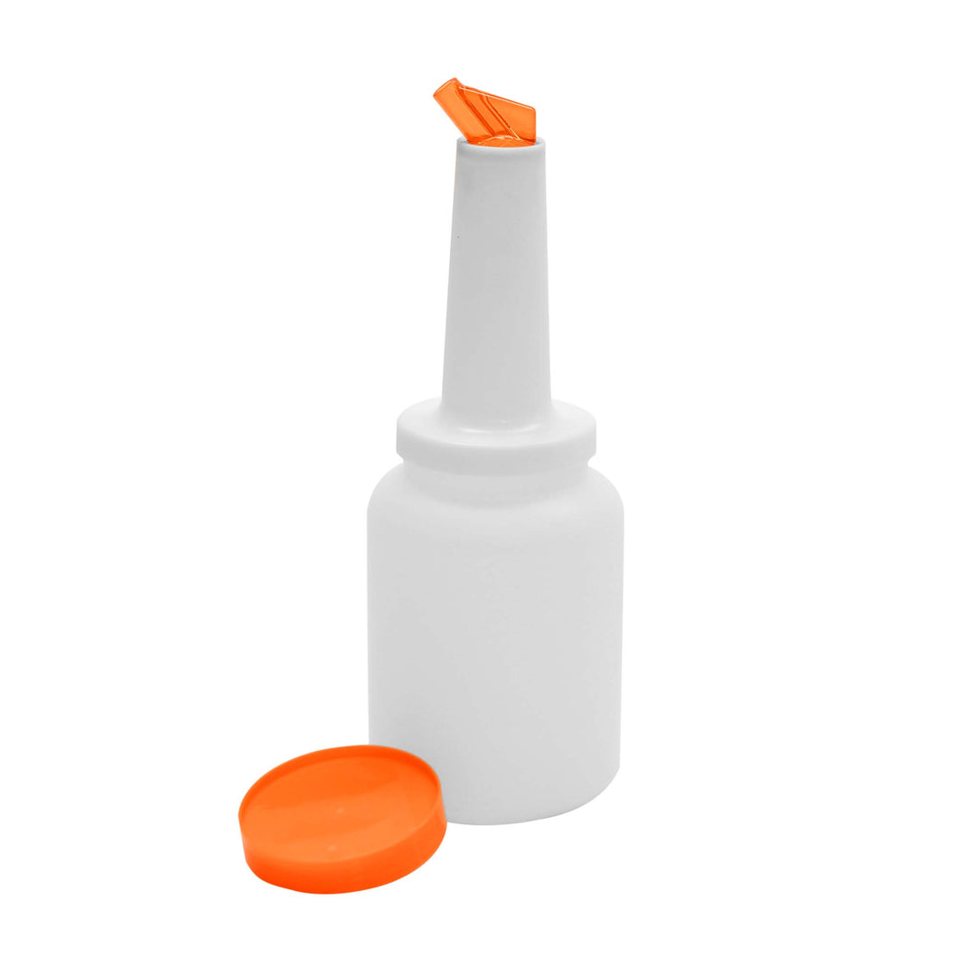 Thunder Group 1 Qt. Store & Pour Bottle Container, Orange (Thunder Group PLSNP01O)