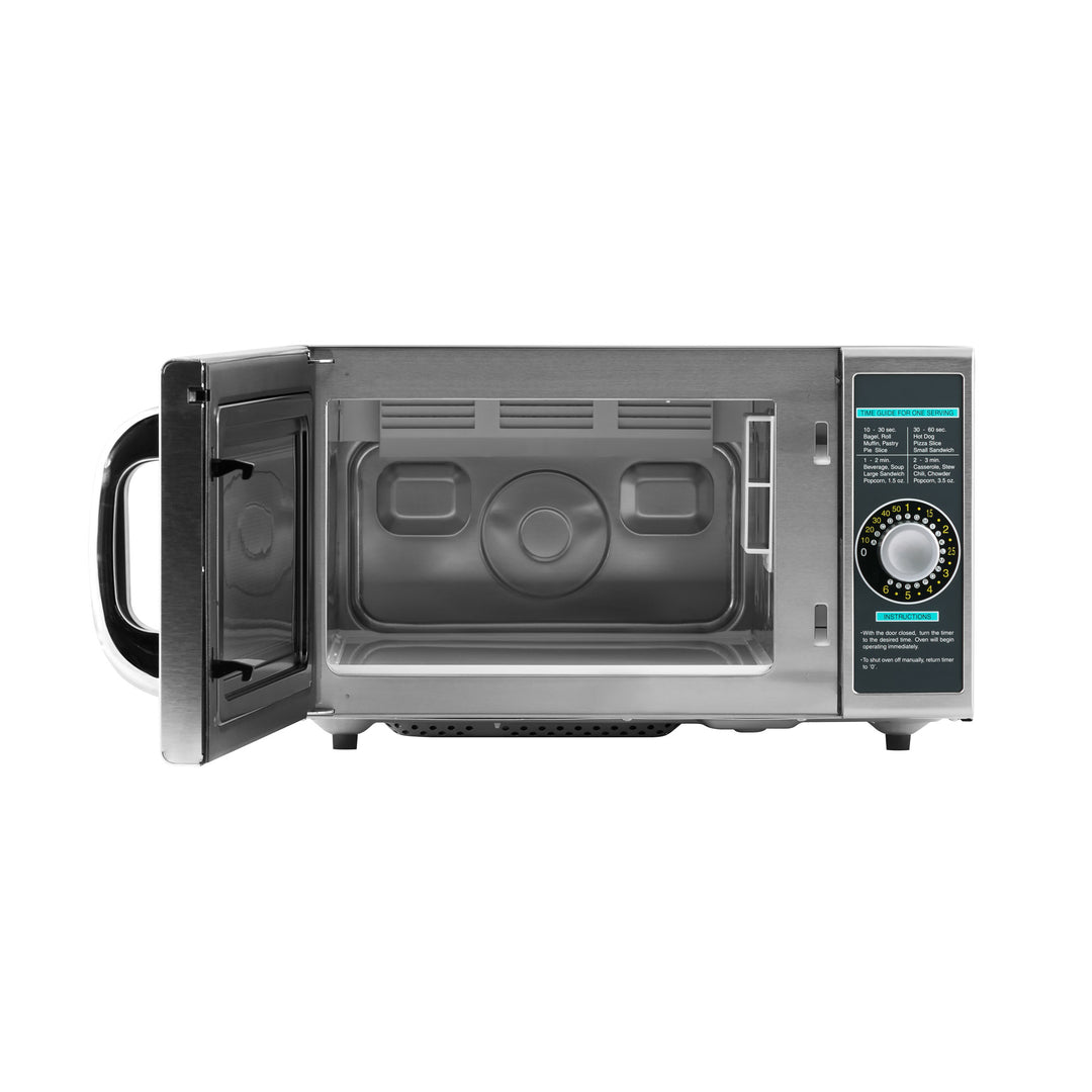 1000W MEDIUM-DUTY MICROWAVE OVEN - DIAL TIMER CONTROL (SHARP R-21LCFS)
