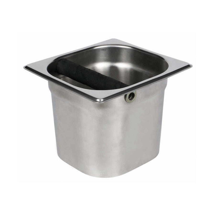 Winco 1/6 Size Stainless Steel Espresso Knock Box, 6" Deep (Winco SCD-5)