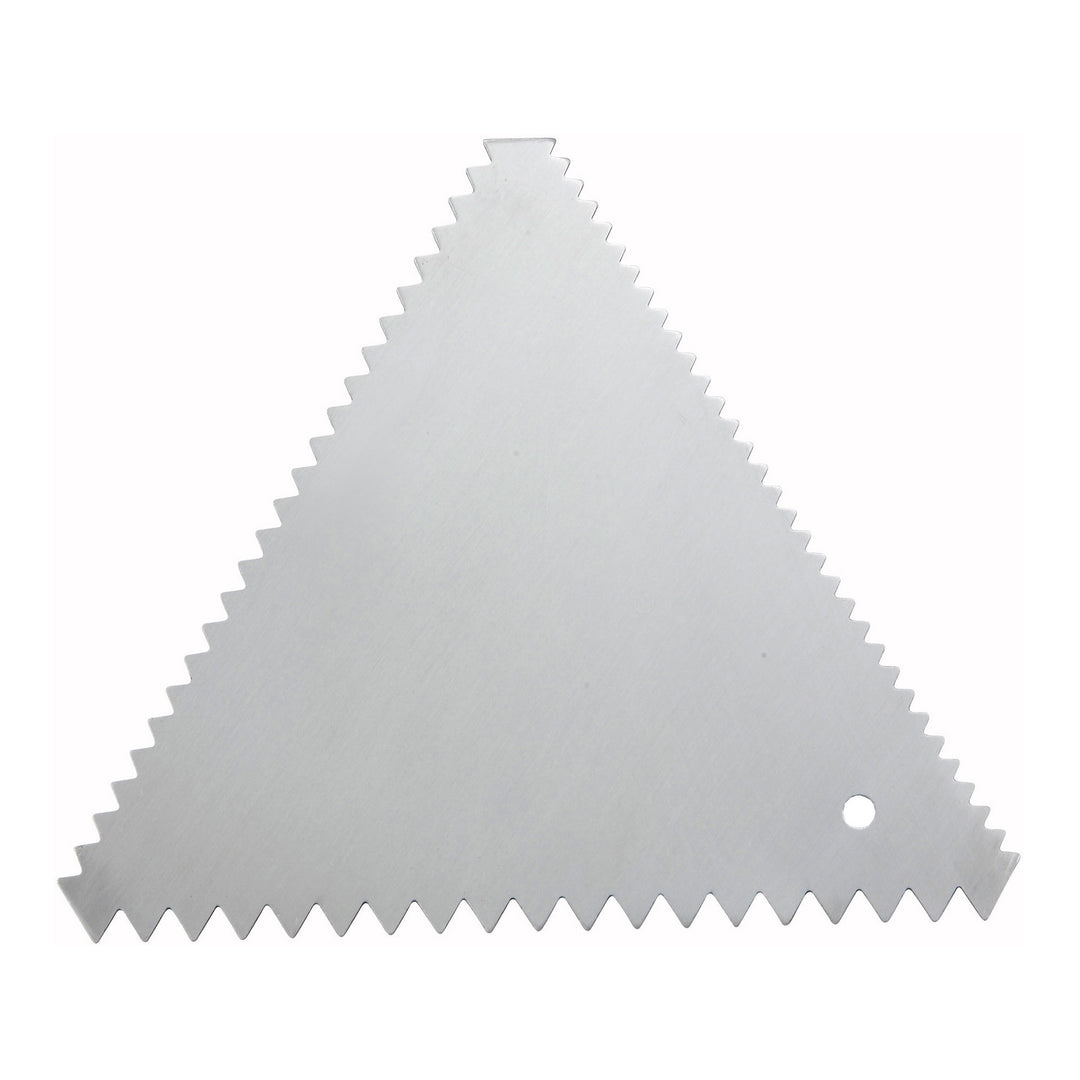 Winco Stainless Steel Cake Decorating Comb, 6-Pack (Winco SDC-6)