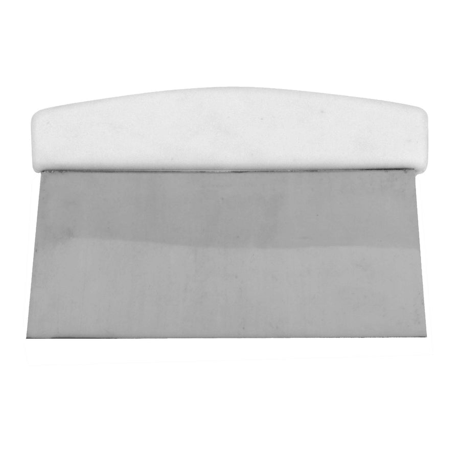 Thunder Group Stainless Steel Dough Scraper, Plastic Handle (Thunder Group SLDS060P)