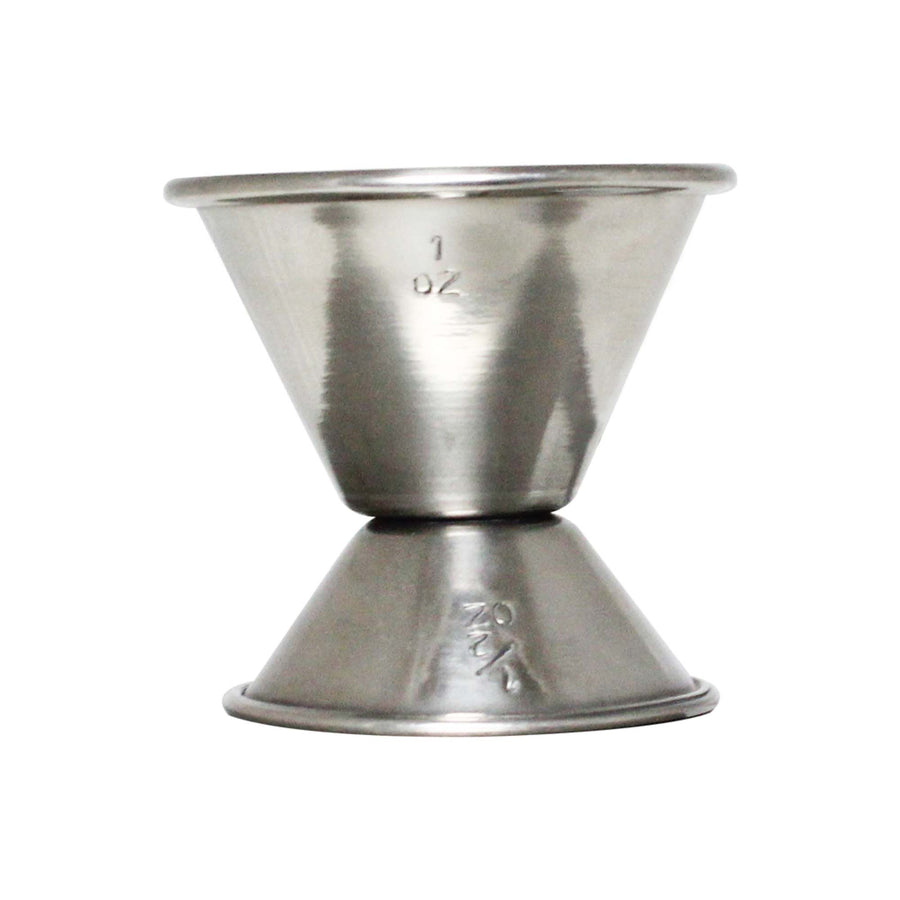 Thunder Group 1/2 Oz. & 1 Oz. Stainless Steel Jigger (Thunder Group SLJG001)
