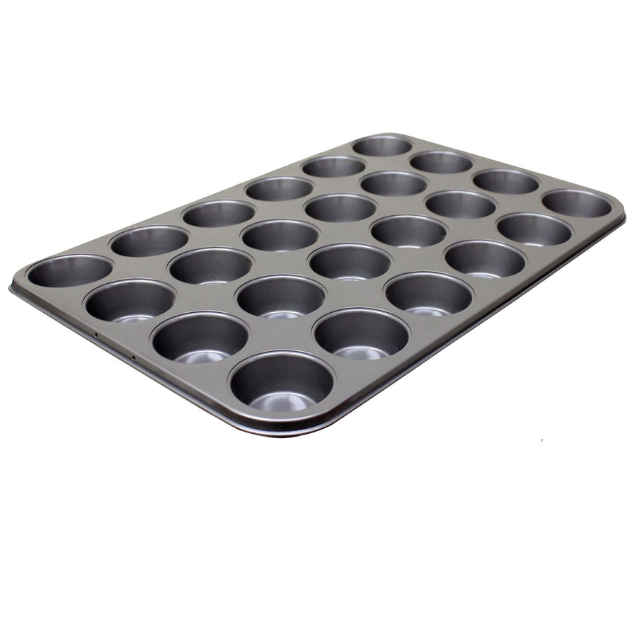 Thunder Group 3-1/2 Oz. 24-Cup Non-Stick Muffin/Cupcake Pan (Thunder Group SLKMP024)