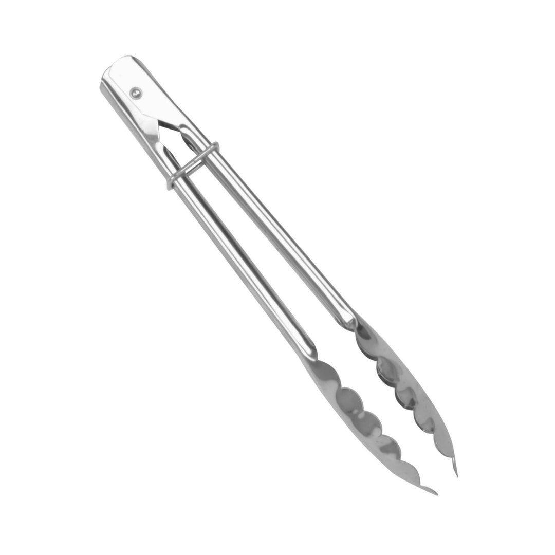 Thunder Group 10" Heavy Duty Stainless Steel Utility Tongs (Thunder Group SLTHUT110)