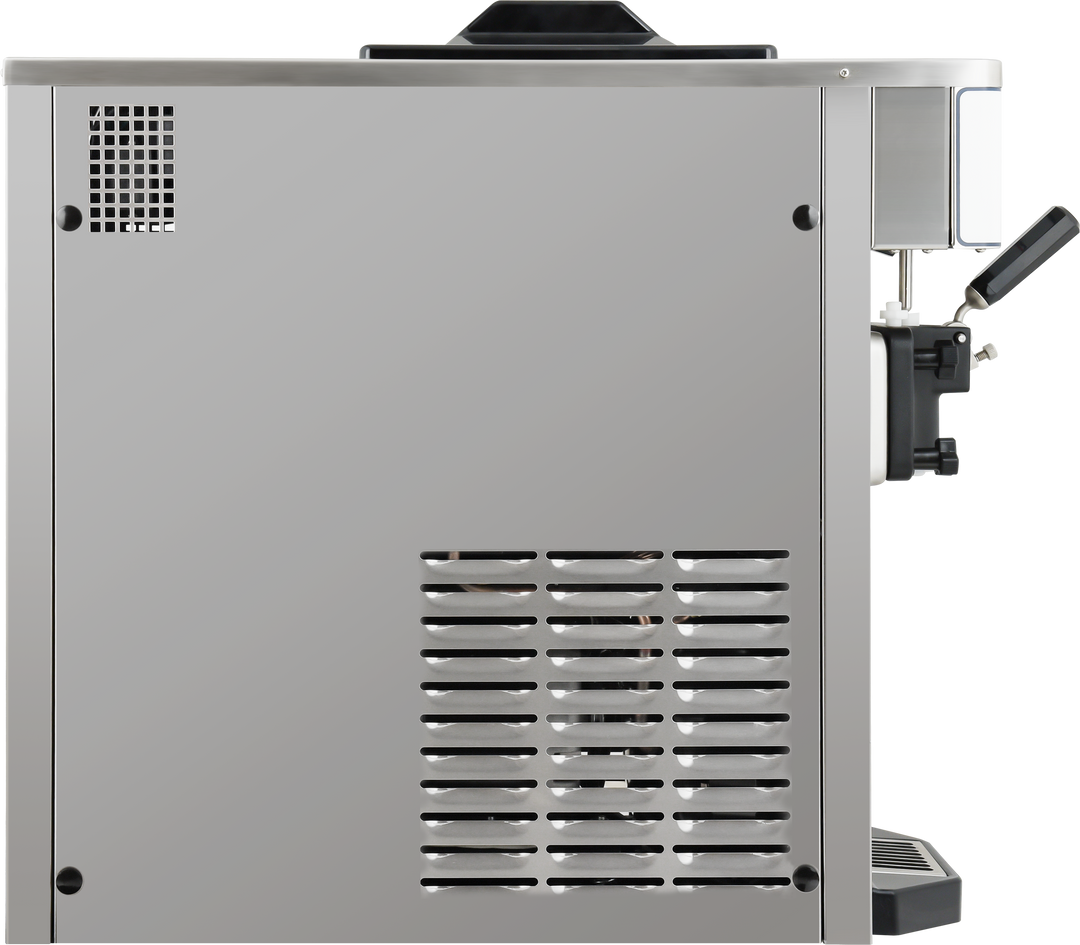 1-Flavor Soft Serve Ice Cream Machine Side View Spaceman 6210-C