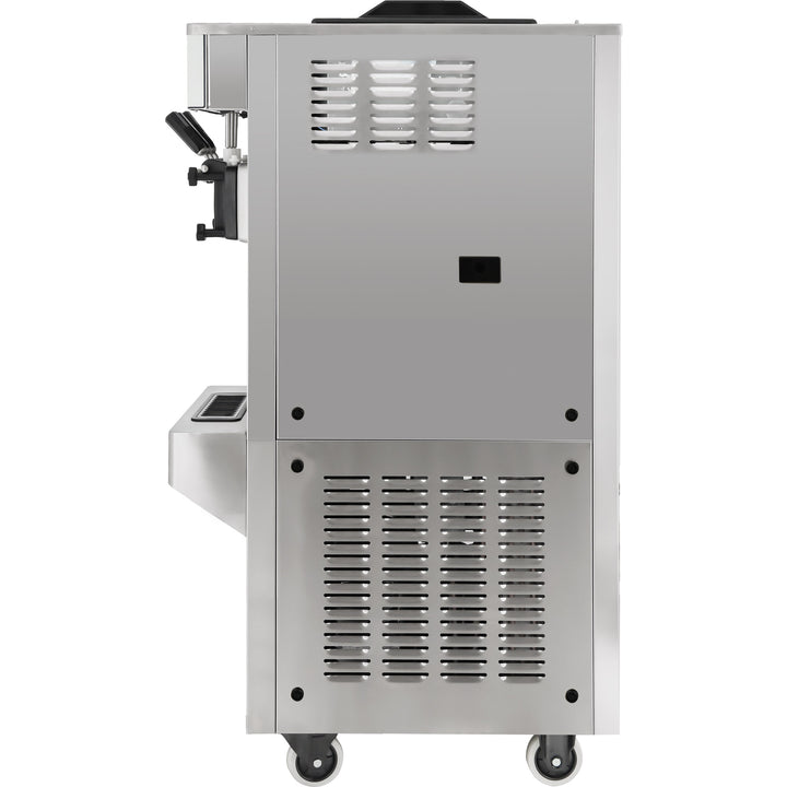 2-Flavor Floor Standing with Twist Soft Serve Ice Cream Machine – Right-Side View Air Gravity Feed Spaceman Model 6378-C