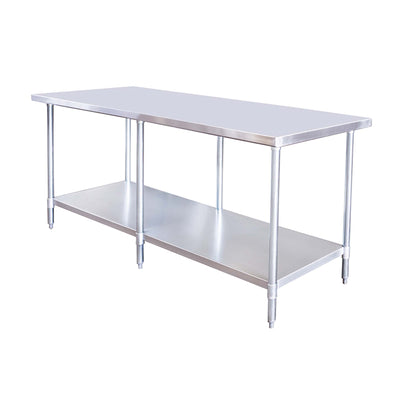 MixRite 84” Stainless Steel Work Table (Atosa SSTW-3084)