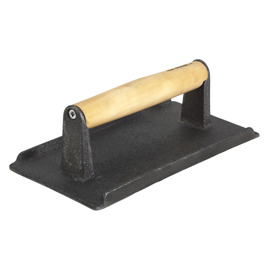 Winco 2 Lb. Rectangular Cast Iron Steak Weight (Winco SWA-2)